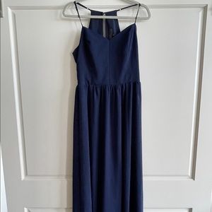 Navy Small Lulu’s Full-Length Dress- worn once!